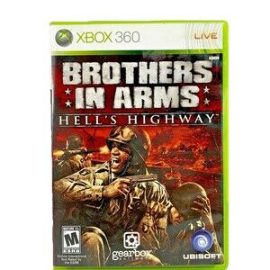 Brothers in Arms: Hell's Highway Xbox 360 Ubisoft Complete with Manual Tested